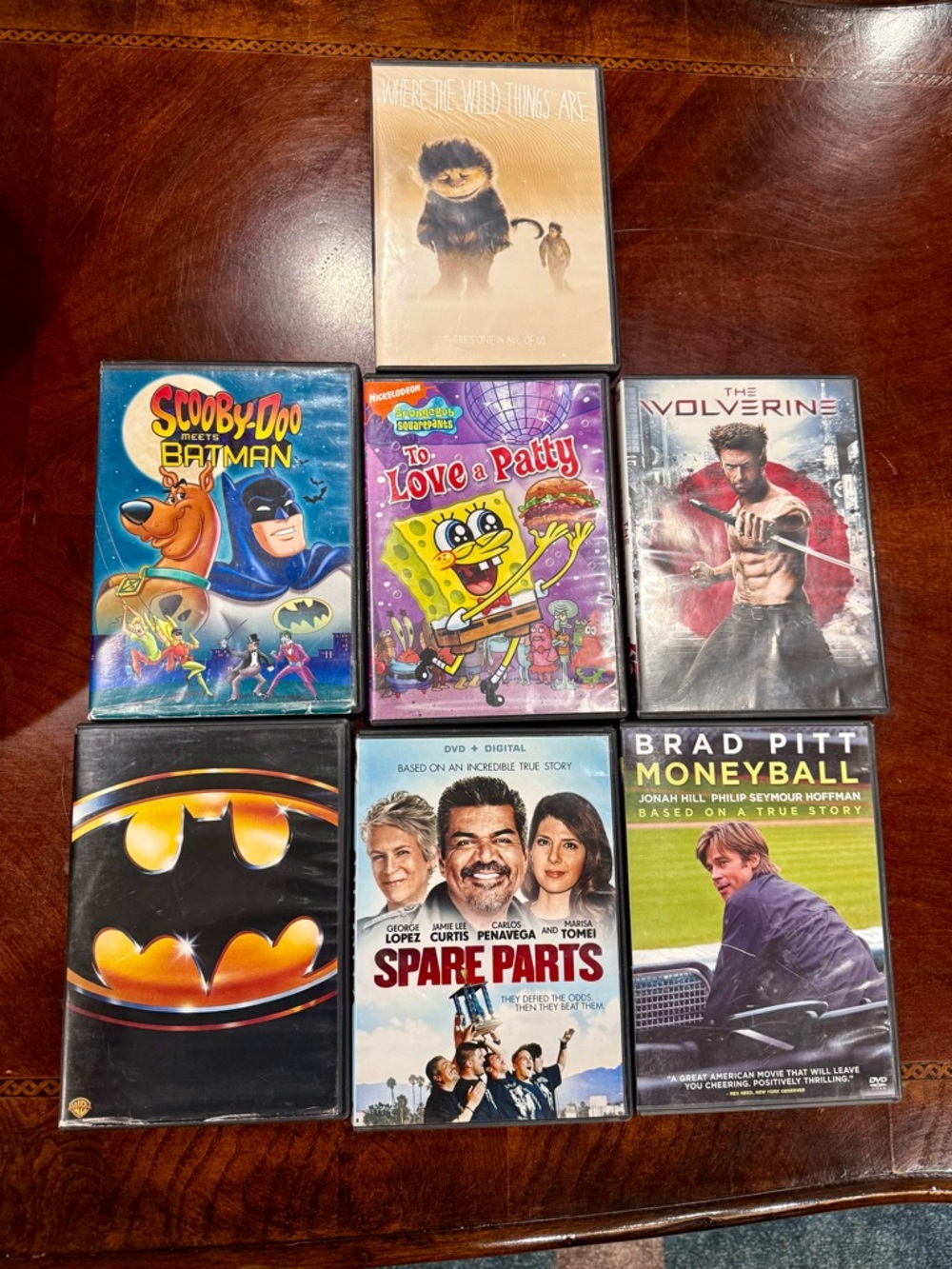 Assorted DVD Movie Lot with Colorful Covers